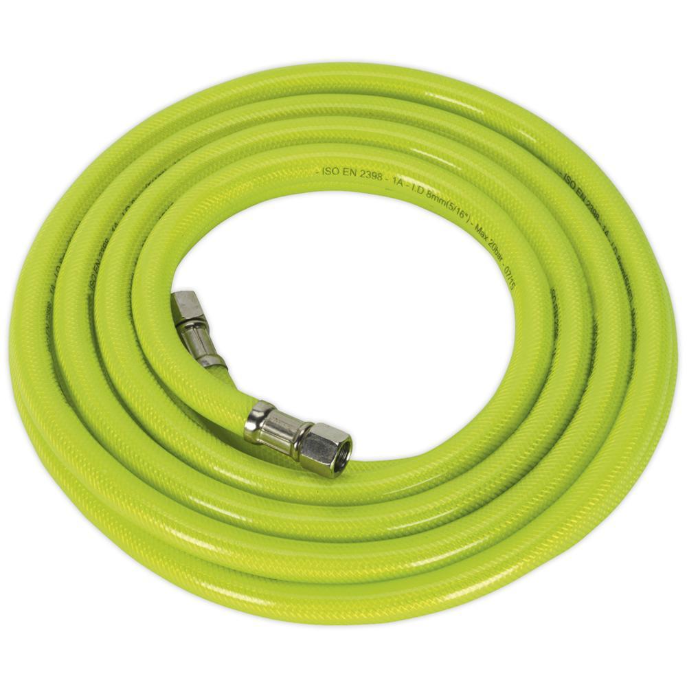 Sealey Hi Vis Air Line Hose 8mm 5m