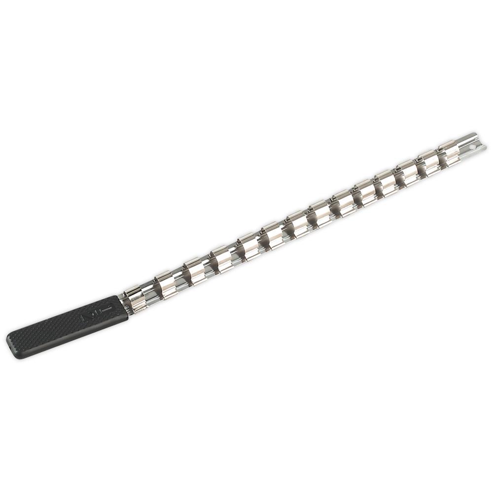 Sealey 1/2" Drive Socket Retaining Rail 14 Clips 1/2"
