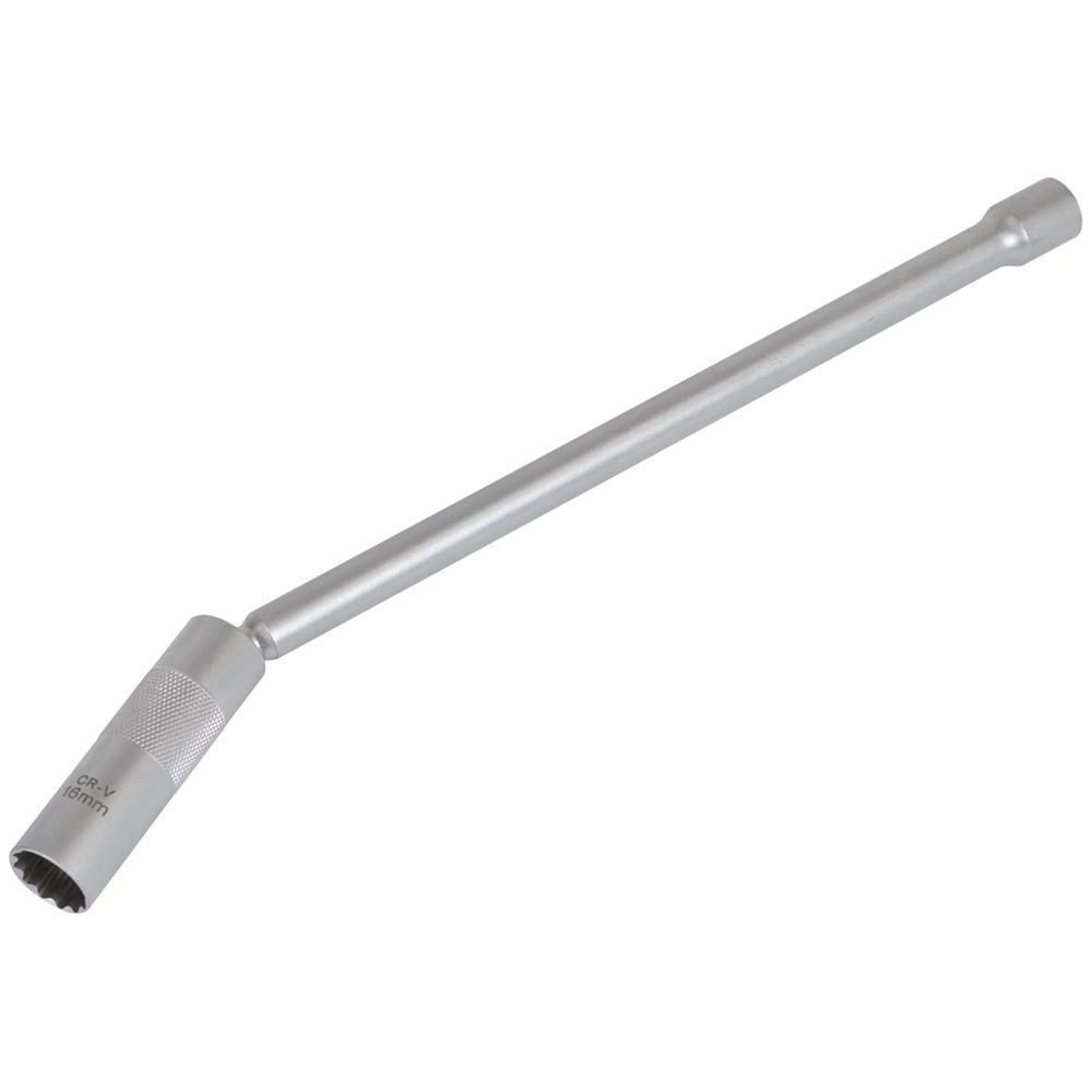 Sealey 3/8" Drive Spark Plug Socket with Universal Joint and Extension 3/8" 16mm