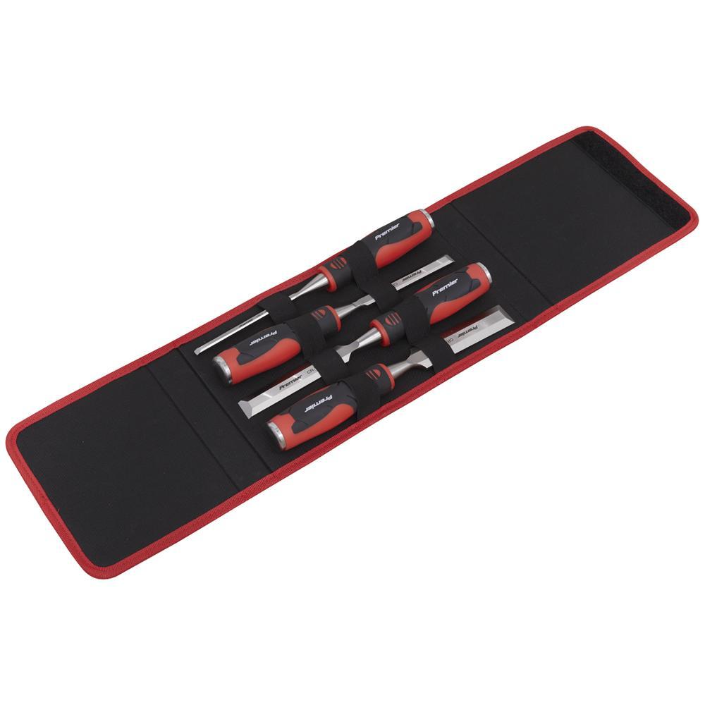Sealey 4 Piece Hammer Thru Wood Chisel Set