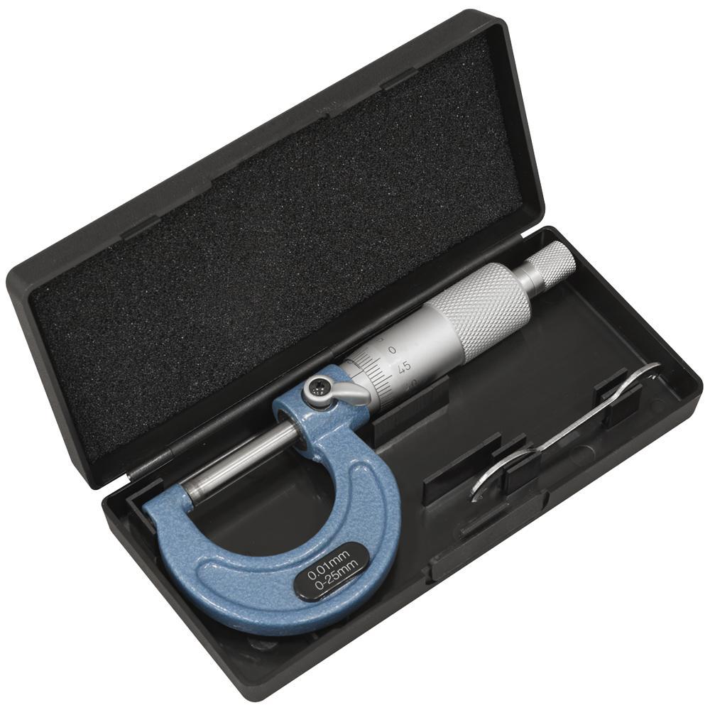 Sealey AK963 External Micrometer 0mm - 25mm