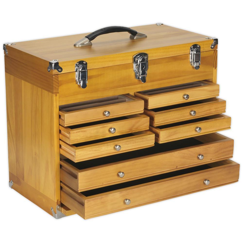 Sealey Machinists Wooden Tool Box 500mm