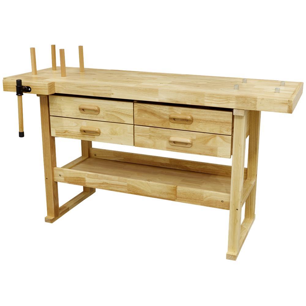 Sealey 4 Drawer Woodworking Work Bench 1.52m