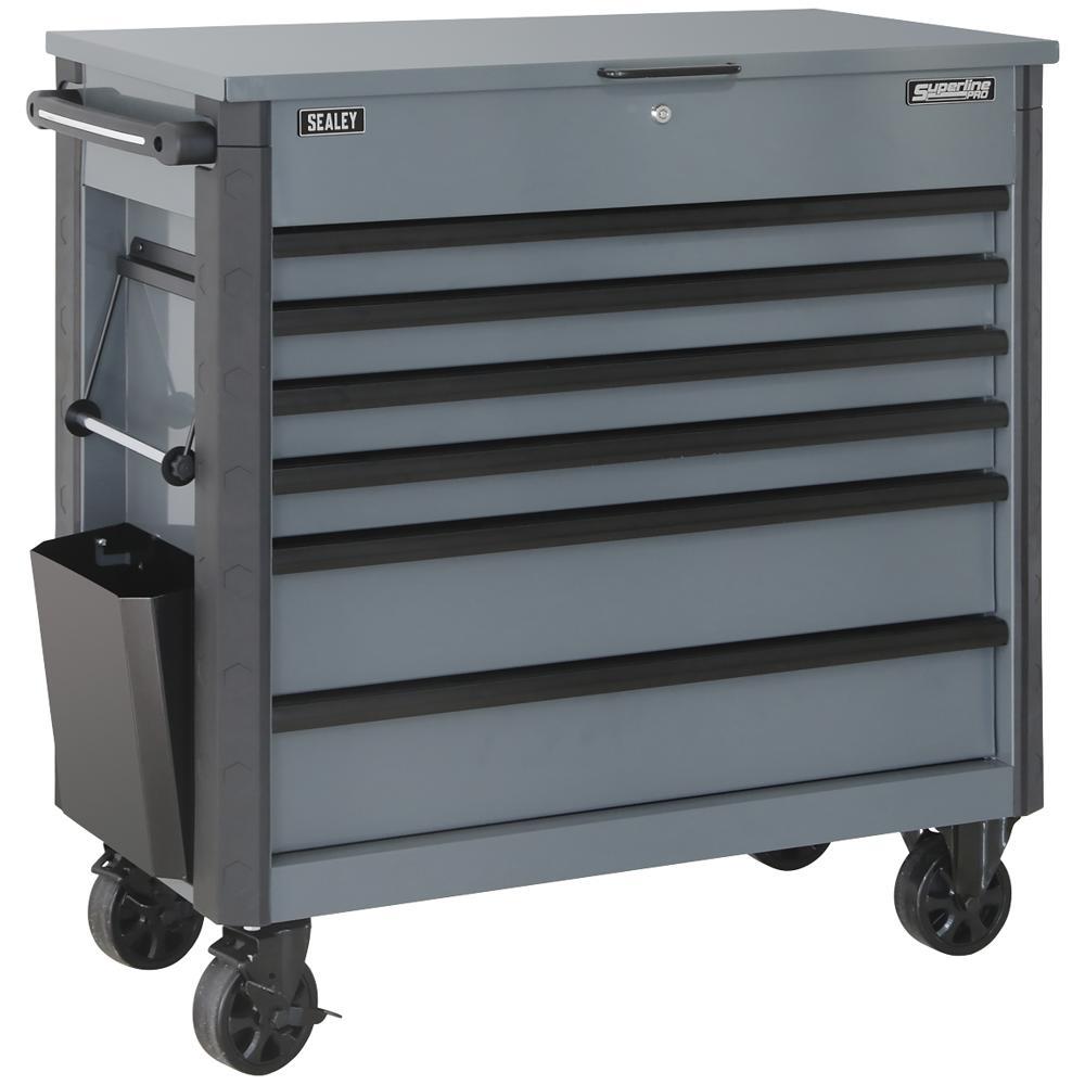 Sealey 6 Drawer Ball Bearing Slide Tool Roller Cabinet Grey
