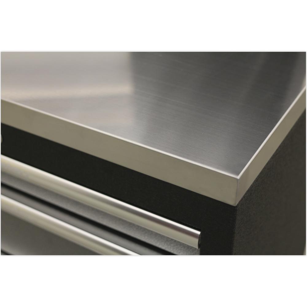Sealey Superline Pro Stainless Steel Worktop MSS System 2.04m