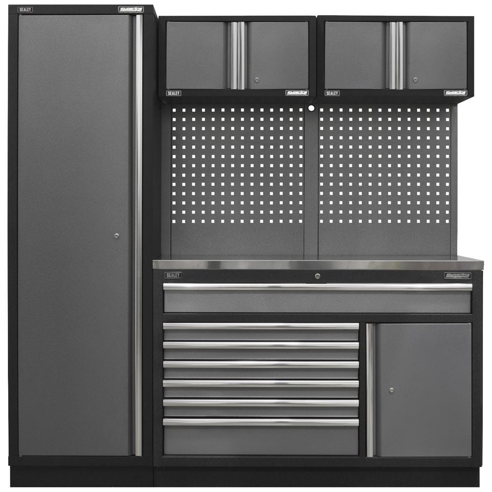 Sealey Superline Pro MSS Stainless Steel Worktop Storage System