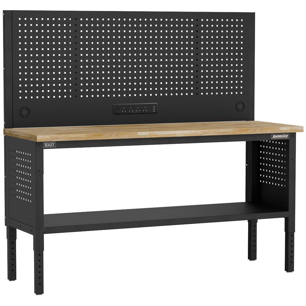 Sealey Superline Pro Modular Wooden Top Workbench and Pegboard