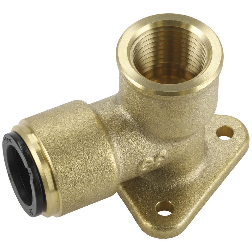 Sealey 1/2" BSP Brass Wingback Elbow for John Guest Speedfit Systems 15mm Pack of 1