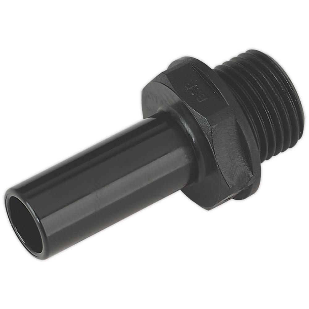 Sealey 1/2" BSP Stem Adaptor for CAS Fast Fit Systems 15mm Pack of 2