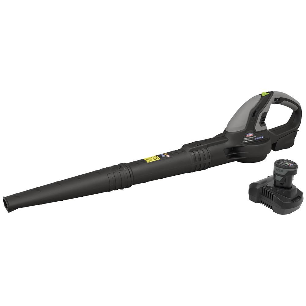Sealey CP108VB 10.8v Cordless Leaf Blower 1 x 2ah Li-ion Battery Charger