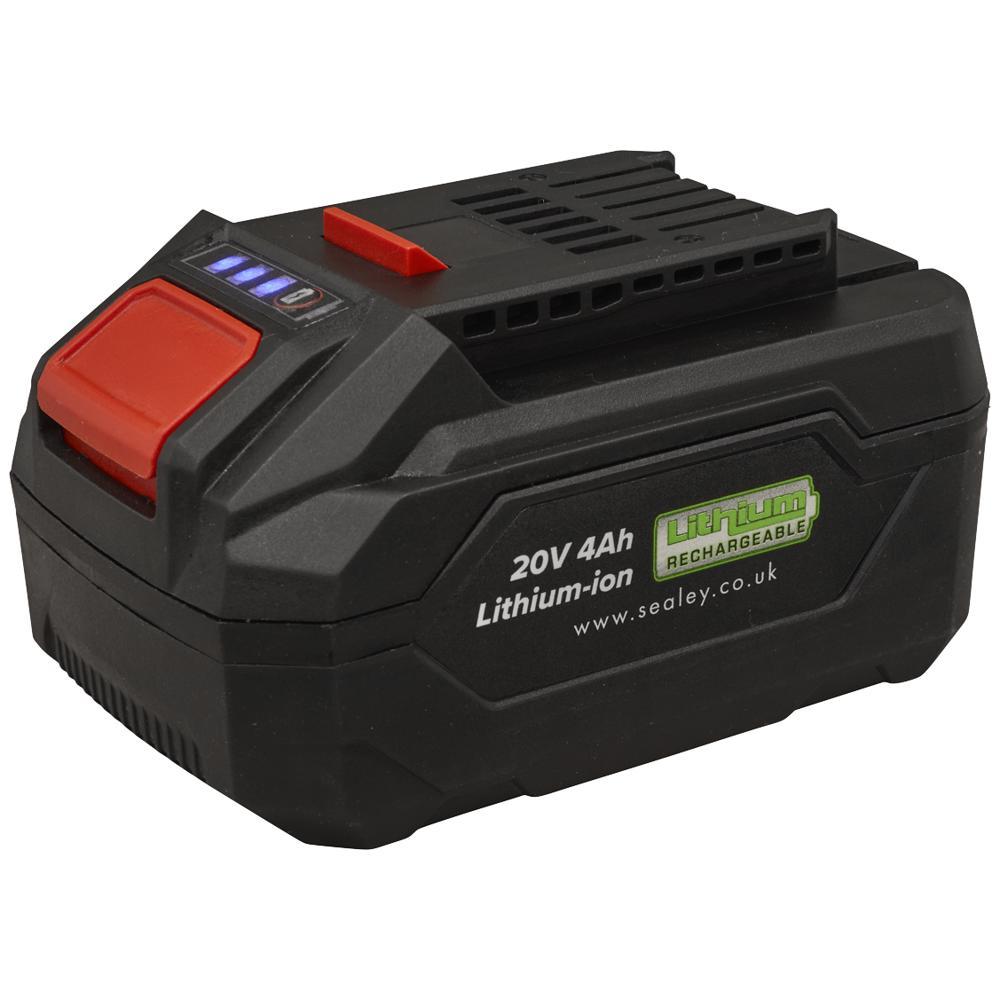 Sealey CP20VBP4 20v Cordless Li-ion Battery 4ah 4ah