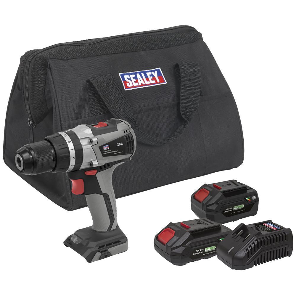 Sealey CP20VDDX 20v Cordless Brushless Combi Drill