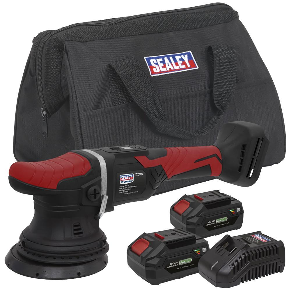 Sealey CP20VOP 20v Cordless Orbital Polisher 125mm