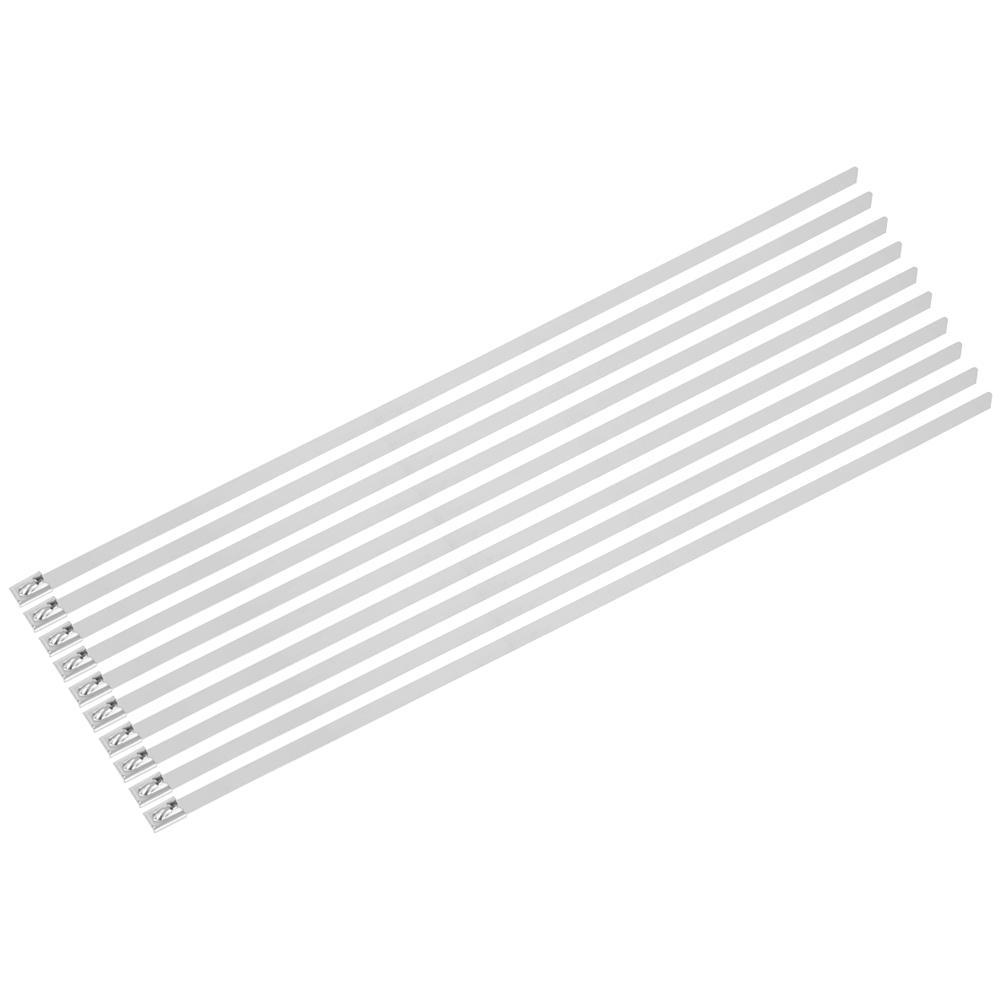 Sealey Stainless Steel Cable Ties 7.9mm 400mm Pack of 100