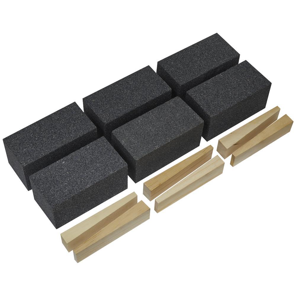 Sealey 50mm x 100mm Floor Grinding Block Set 12g Pack of 6