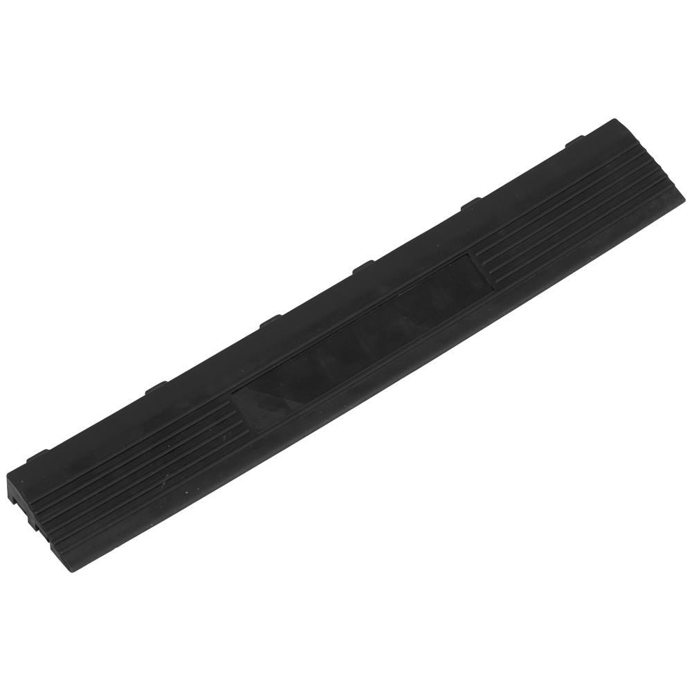 Sealey Anti Slip Polypropylene Female Edging Tile Black