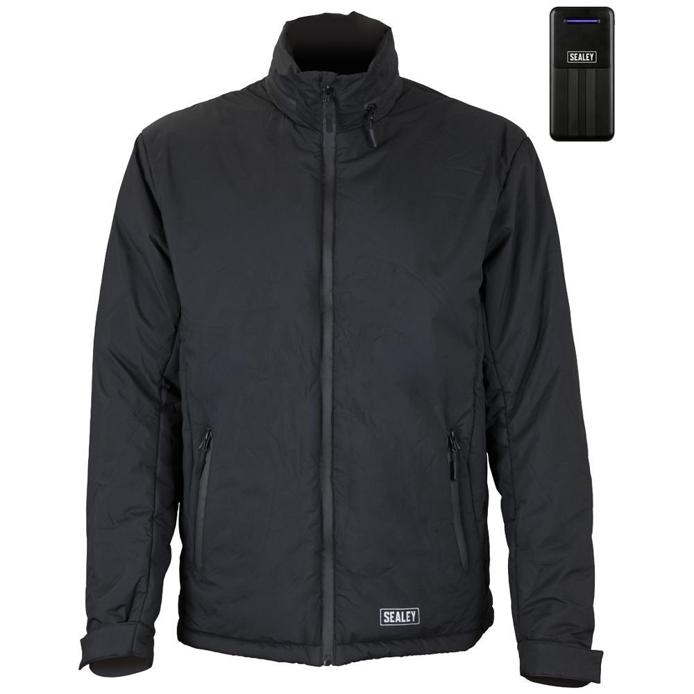 Sealey 5v Heated Rain Jacket and 20ah Power Bank
