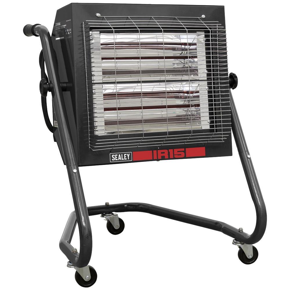 Sealey IR15 Infrared Halogen Heater 240v