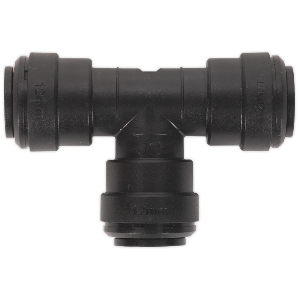 Sealey Equal Tee for John Guest SpeedFit Systems 12mm Pack of 5