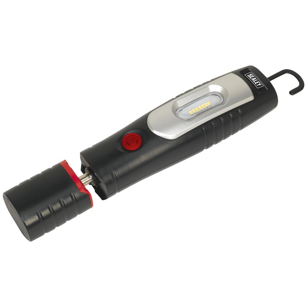 Sealey Rechargeable 360° Inspection Lamp 7 Smd + 3W Led Li-ion