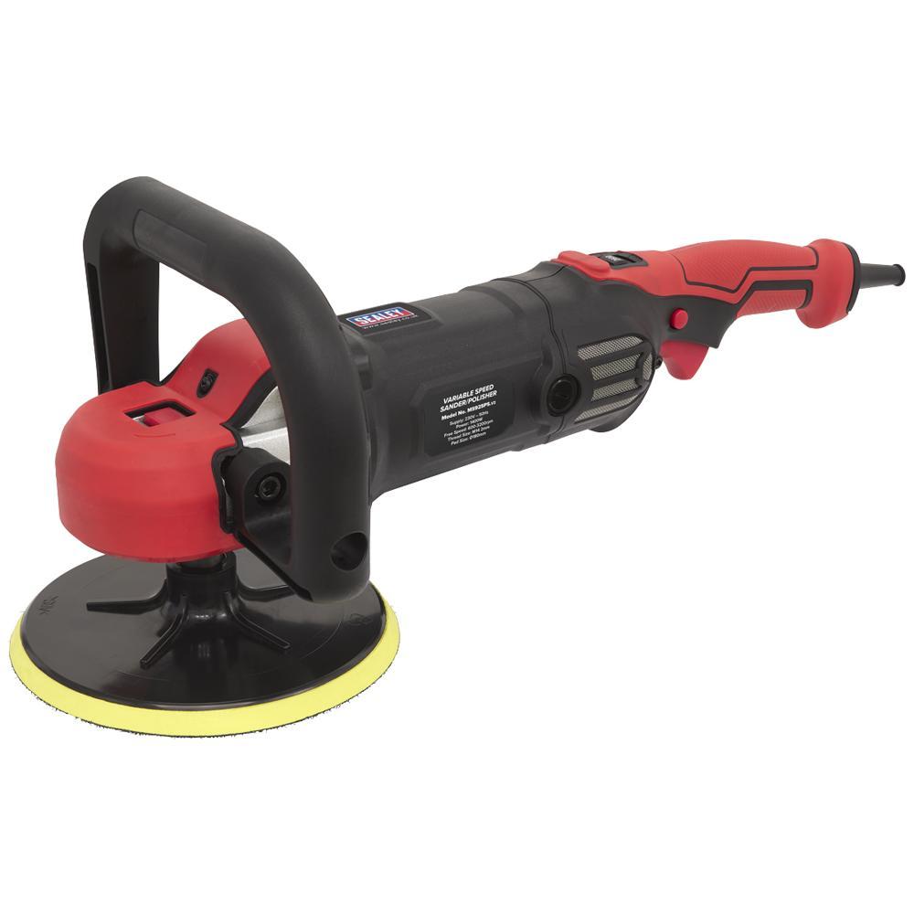 Sealey MS925PS Variable Speed Sander Polisher 180mm 240v