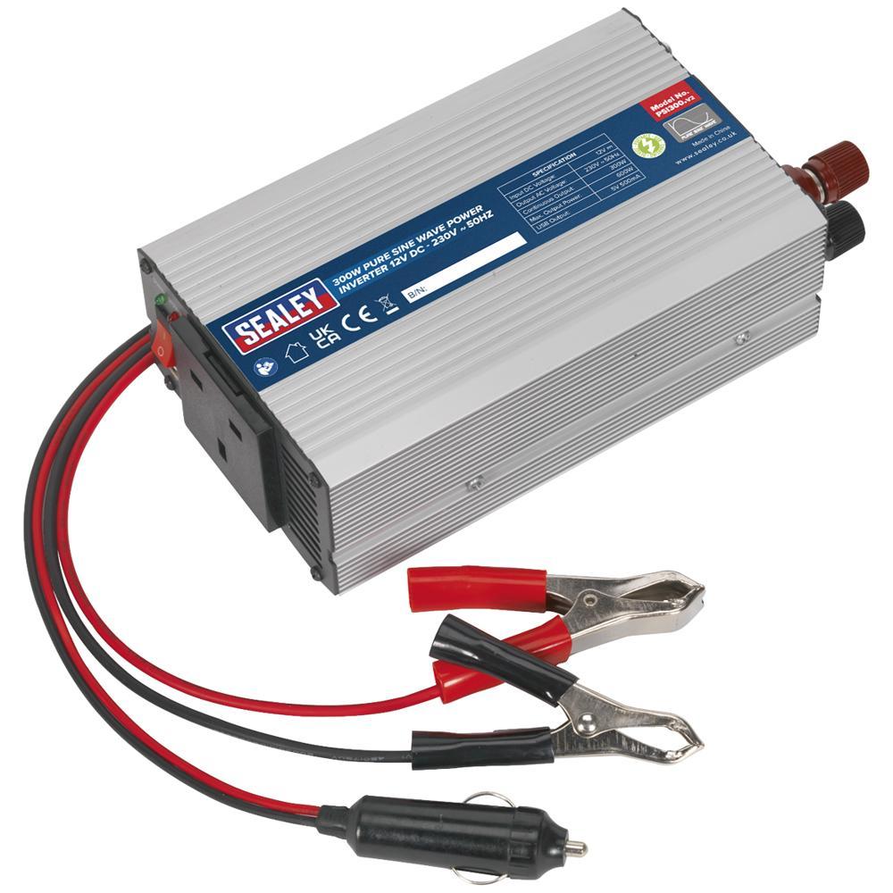 Sealey 12v to 240v Pure Sine Wave Power Inverter