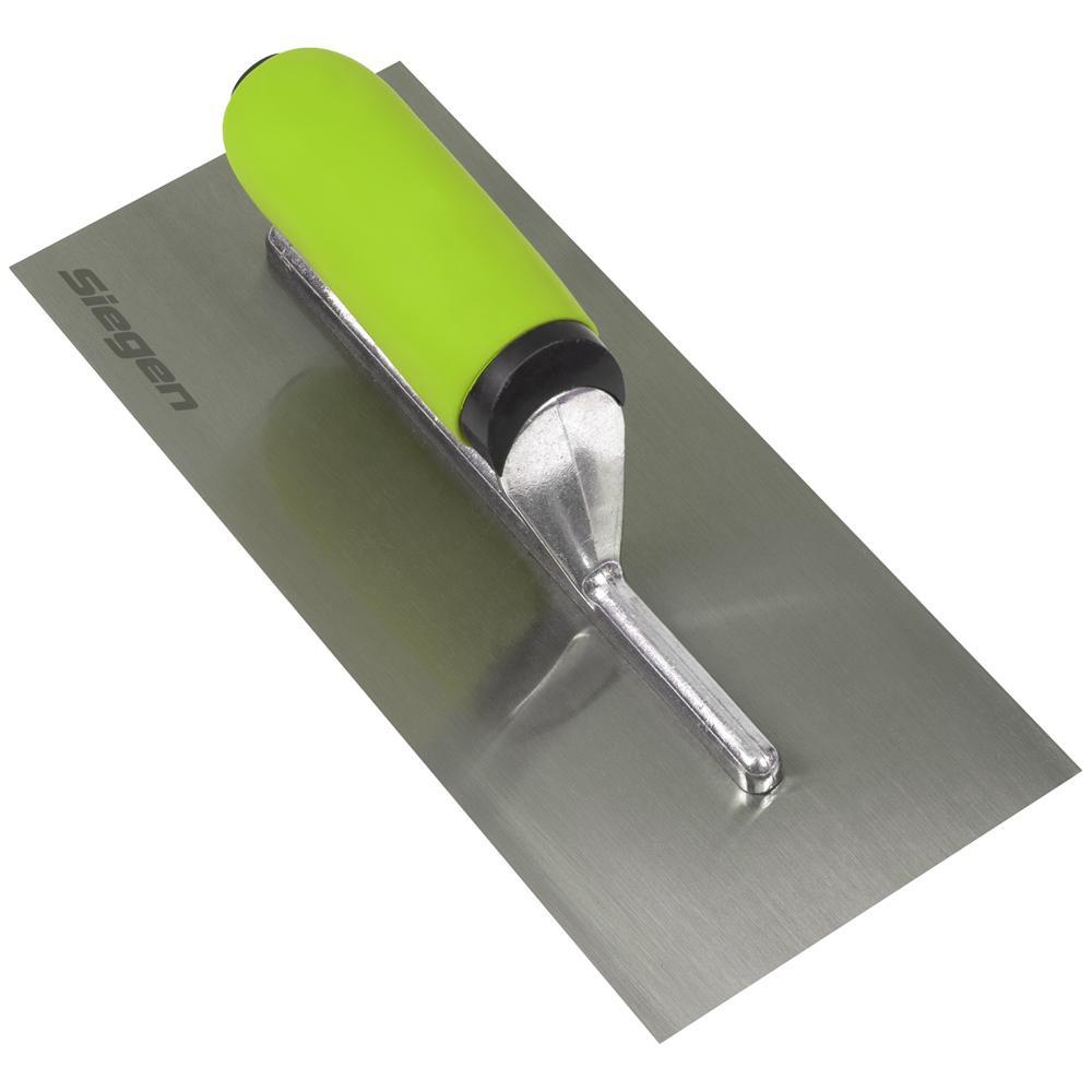 Siegen Soft Grip Carbon Steel Plastering Trowel 11"