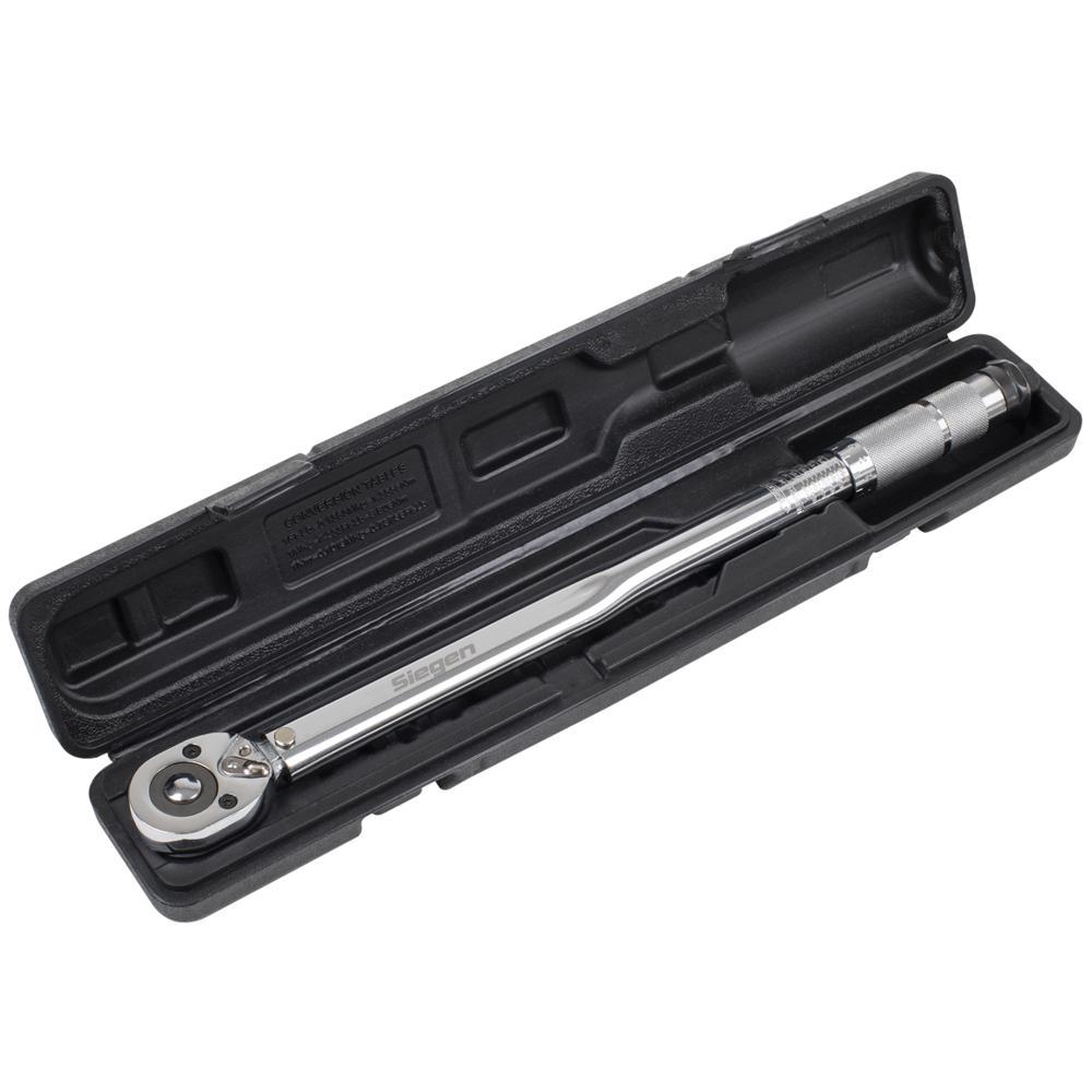 Siegen 1/2" Drive Torque Wrench 1/2" 27Nm - 204Nm