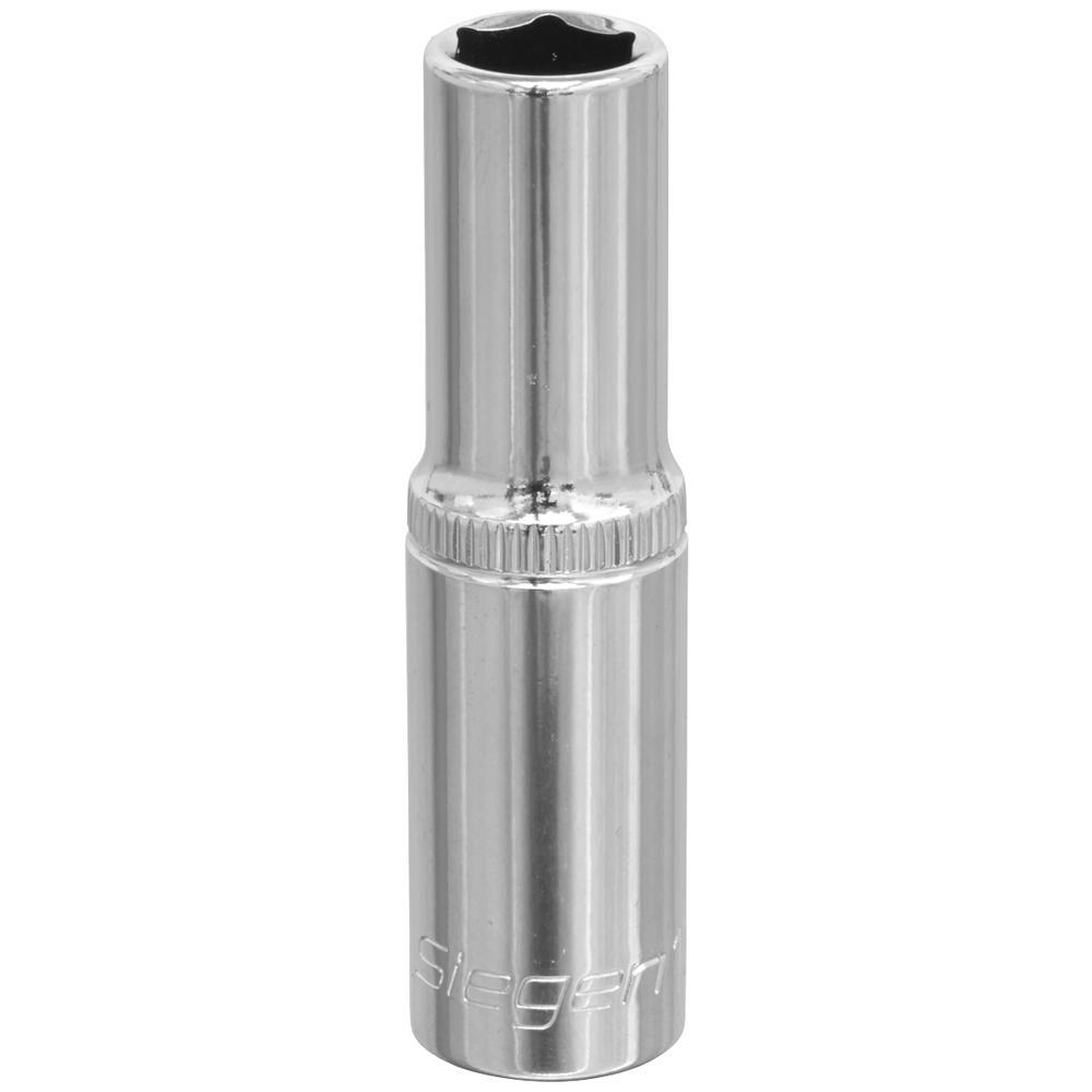 Siegen 3/8" Drive Deep Hexagon WallDrive Socket Metric