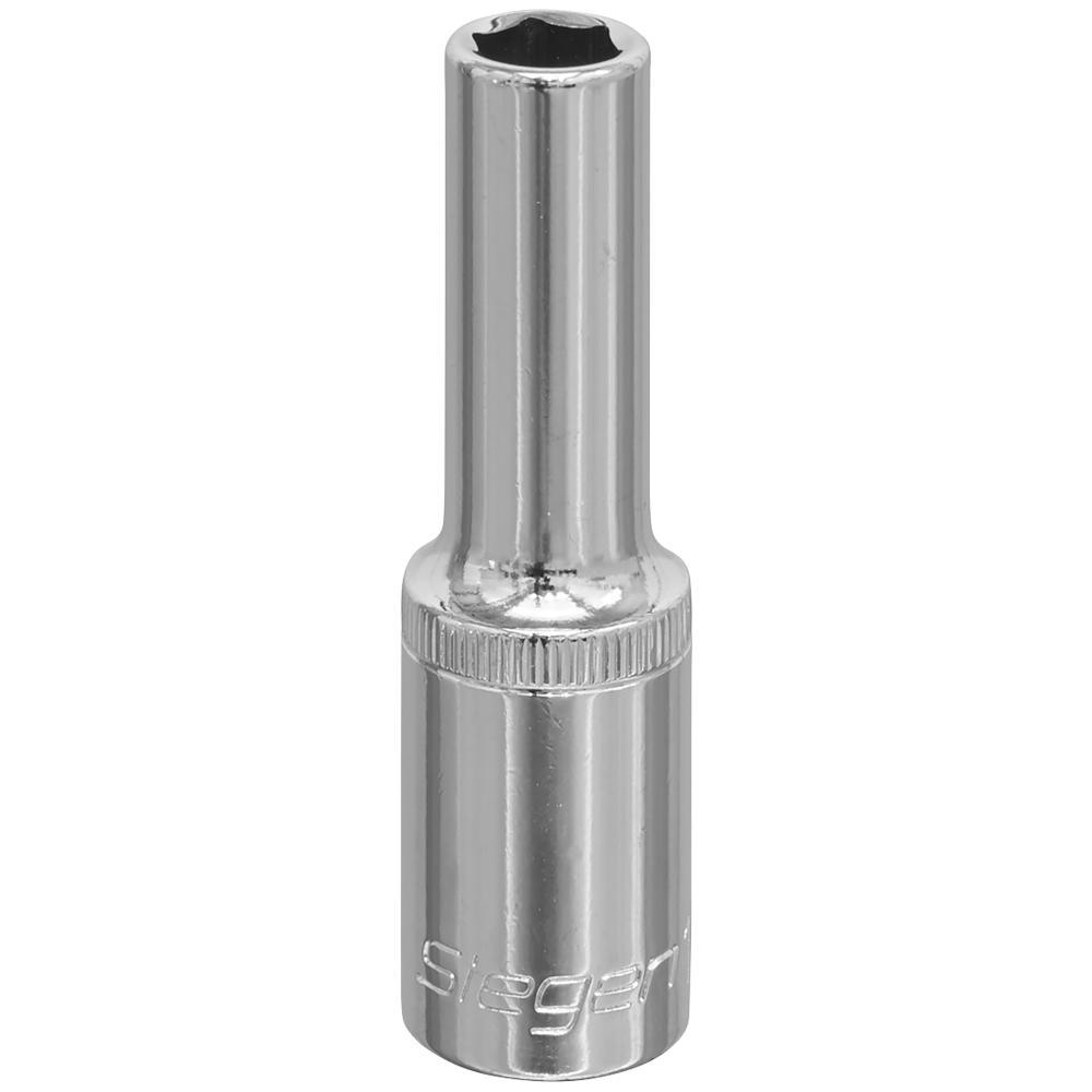 Siegen 1/2" Drive Deep Hexagon WallDrive Socket Metric