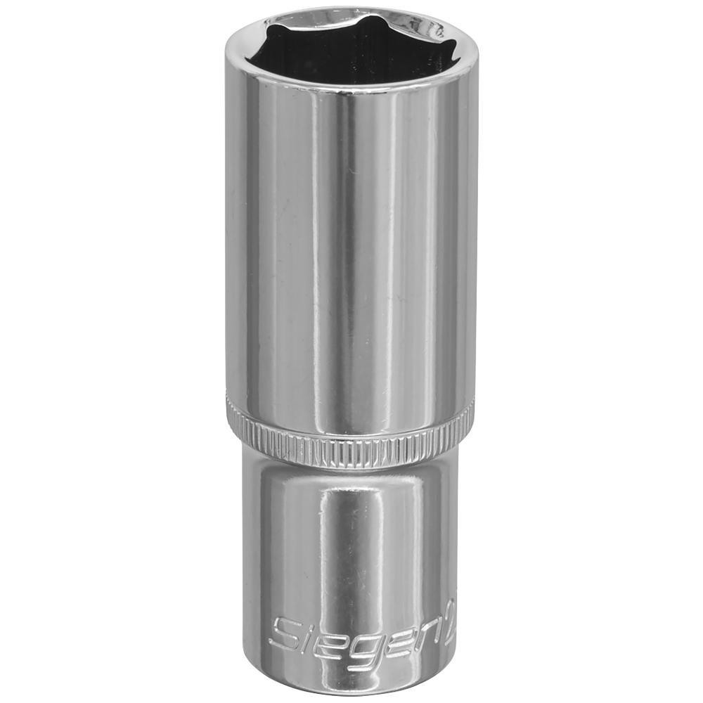Siegen 1/2" Drive Deep Hexagon WallDrive Socket Metric 1/2" 24mm