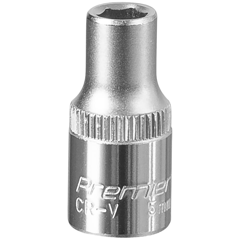 Sealey 1/4" Drive Hexagon WallDrive Socket Metric