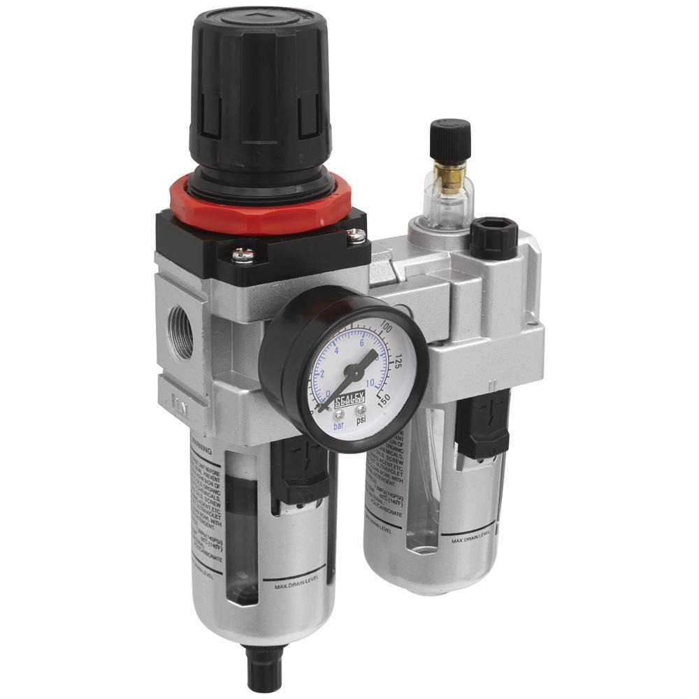 Sealey SA2001 Air Filter/Regulator/Lubricator Heavy Duty