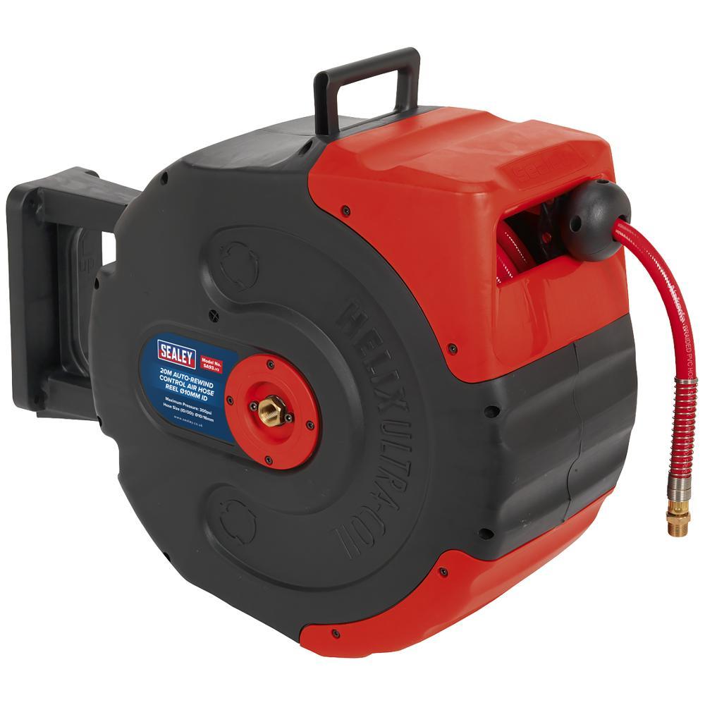 Sealey Retractable Air Line Hose Reel 10mm 20m