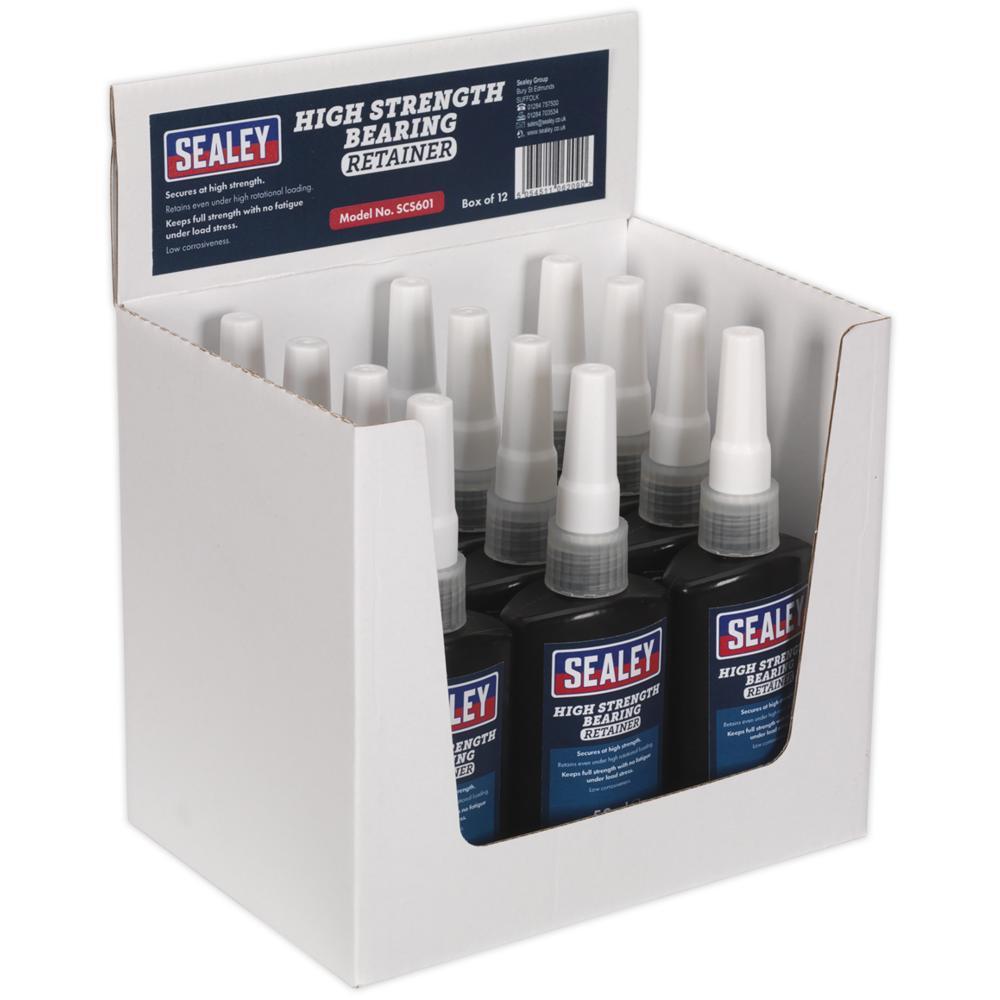Sealey High Strength Bearing Fit Retainer 50ml Pack of 12