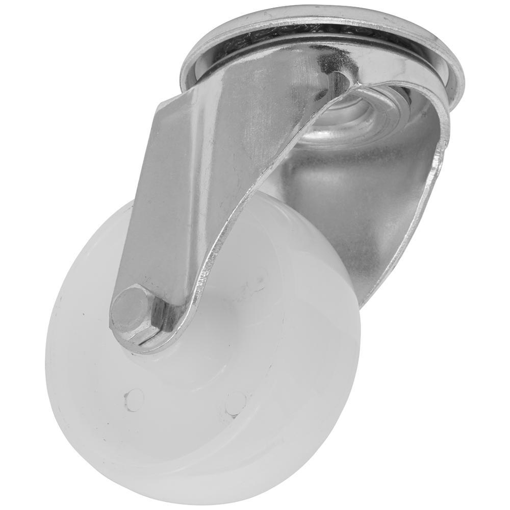 Sealey Heavy Duty Nylon Bolt Hole Castor Wheel 80mm