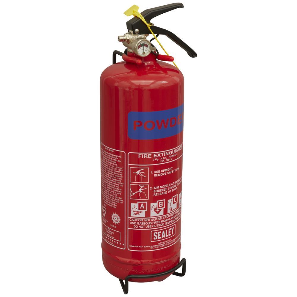 Sealey Dry Powder Fire Extinguisher 2kg