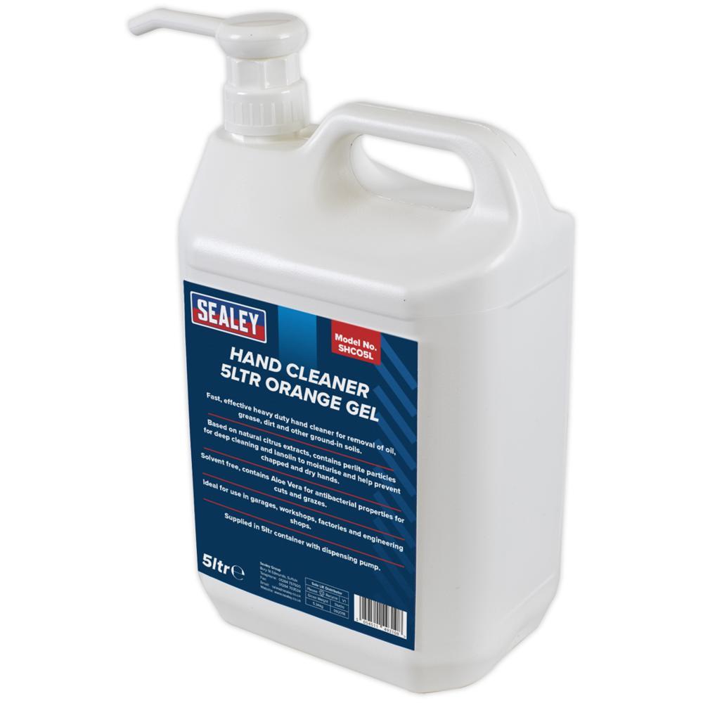 Sealey Orange Gel Hand Cleaner 5l