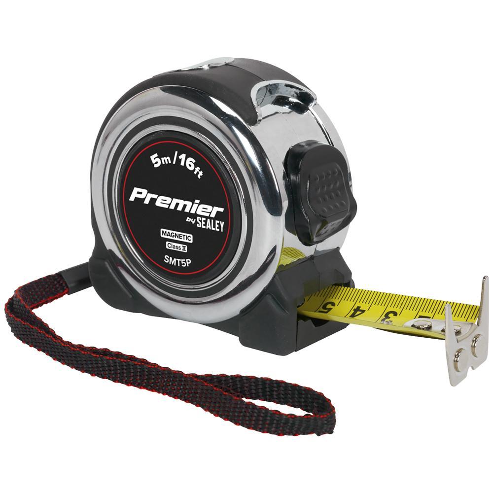 Sealey Professional Tape Measure Imperial & Metric 16ft / 5m 25mm