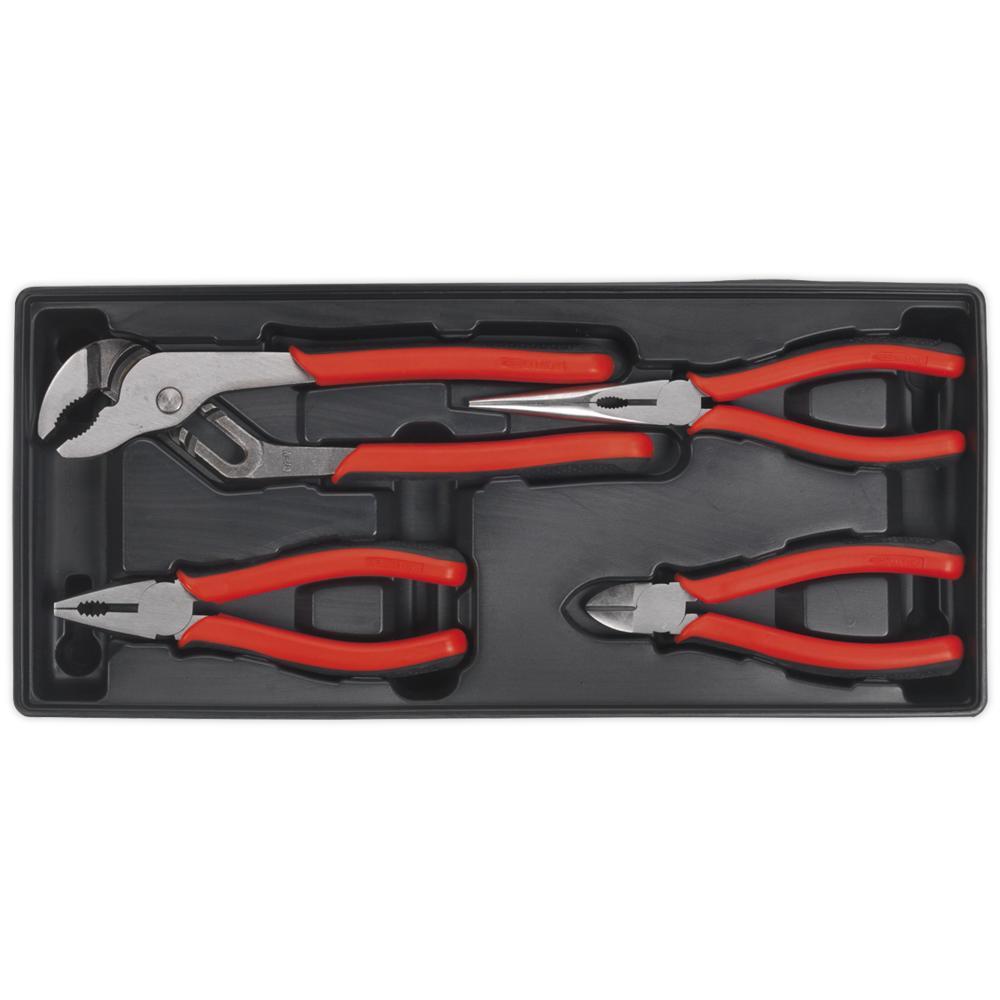 Sealey 4 Piece Plier Set in Module Tray