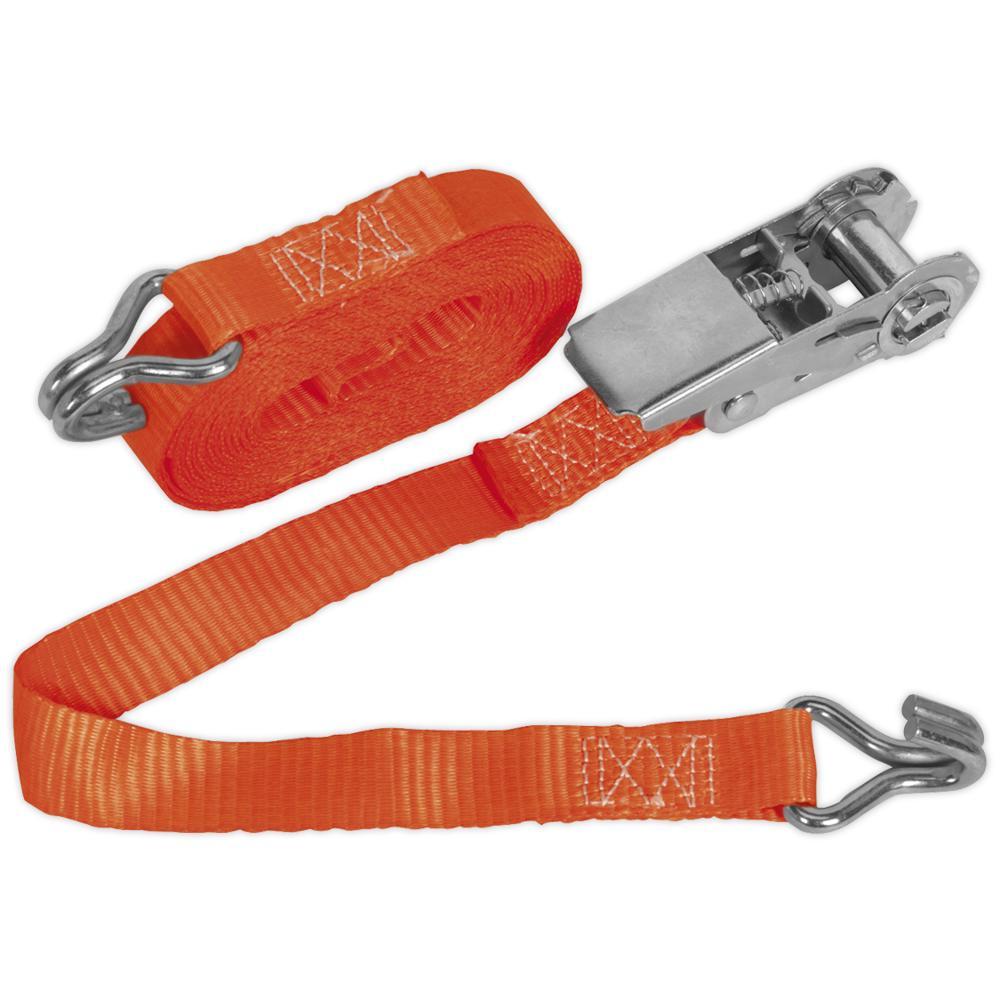 Sealey Ratchet Tie Down Strap 25mm 4.5m 800kg