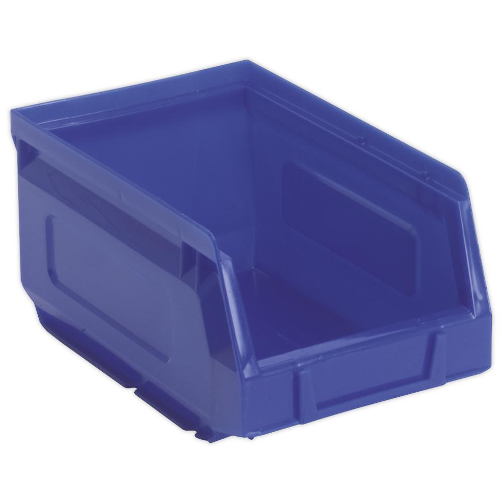 Sealey Plastic Storage Bin 105 x 165 x 83mm Blue Pack of 48