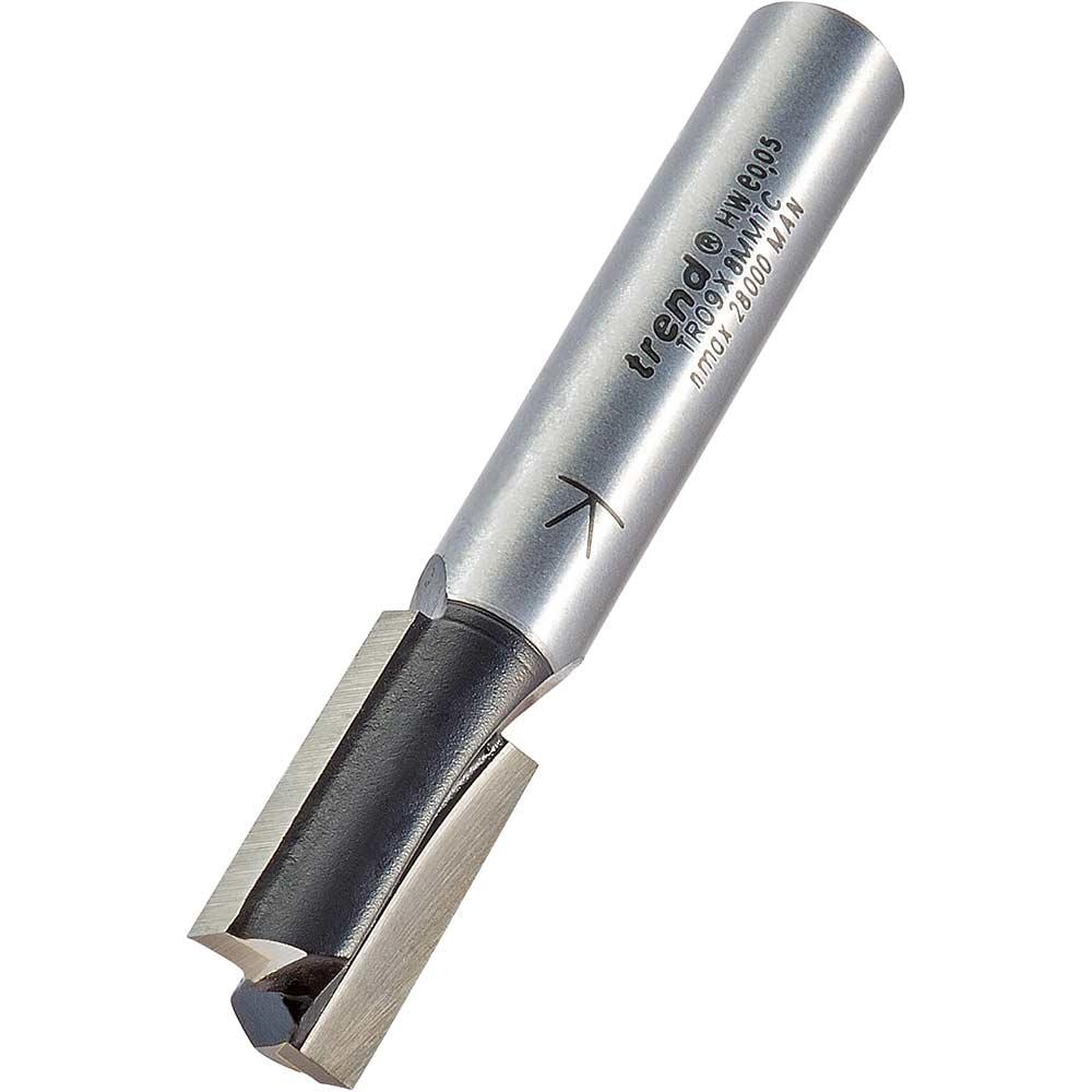 Trend Two Flute PTFE Coated Non Stick Router Cutter