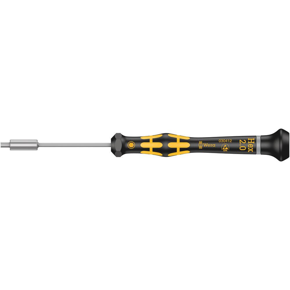 Wera 1569 ESD Nutspinner Screwdriver 2mm 60mm