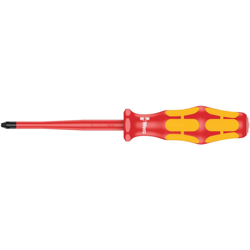 Wera Kraftform Plus 160ISS Phillips VDE Insulated Screwdriver PH1 80mm