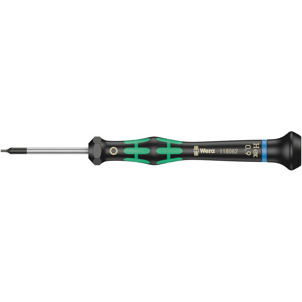 Wera Kraftform 2054 Micro Hexagon Screwdriver 0.9mm 40mm