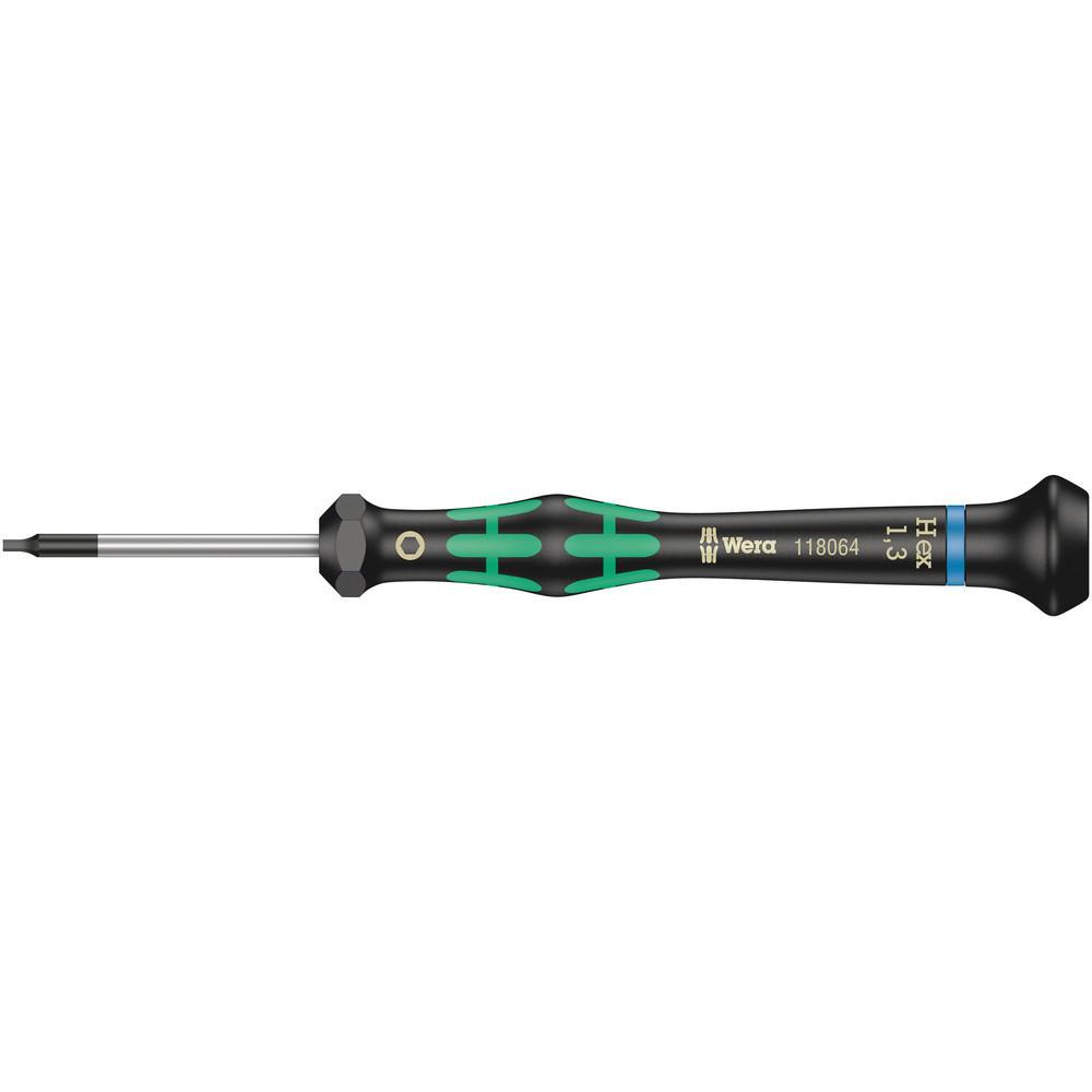 Wera Kraftform 2054 Hex Micro Screwdriver Imperial 0.05" 40mm