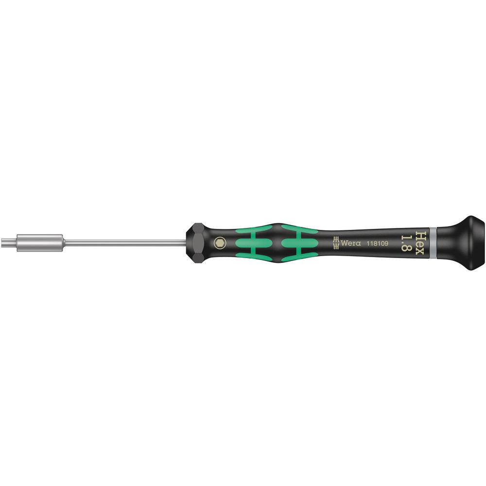Wera Kraftform 2069 Micro Nutspinner Screwdriver 1.8mm 60mm