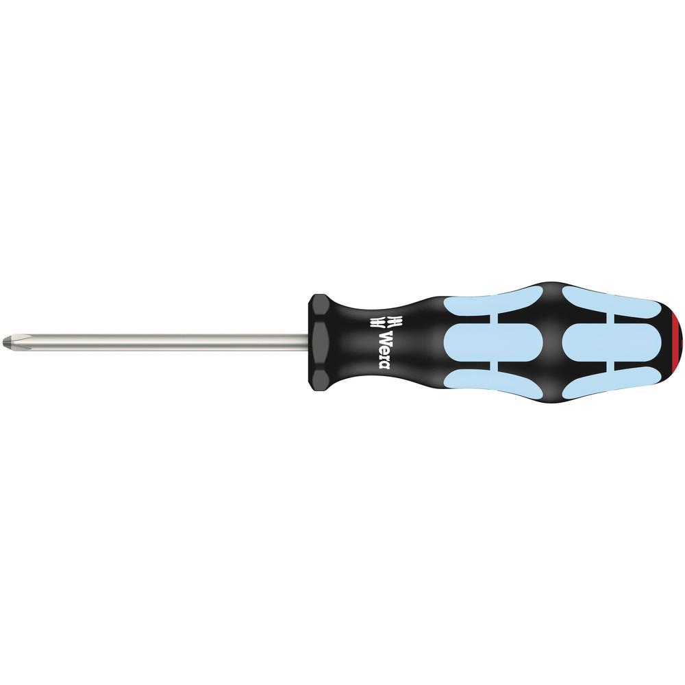 Wera Kraftform Stainless Steel Phillips Screwdriver PH1 80mm