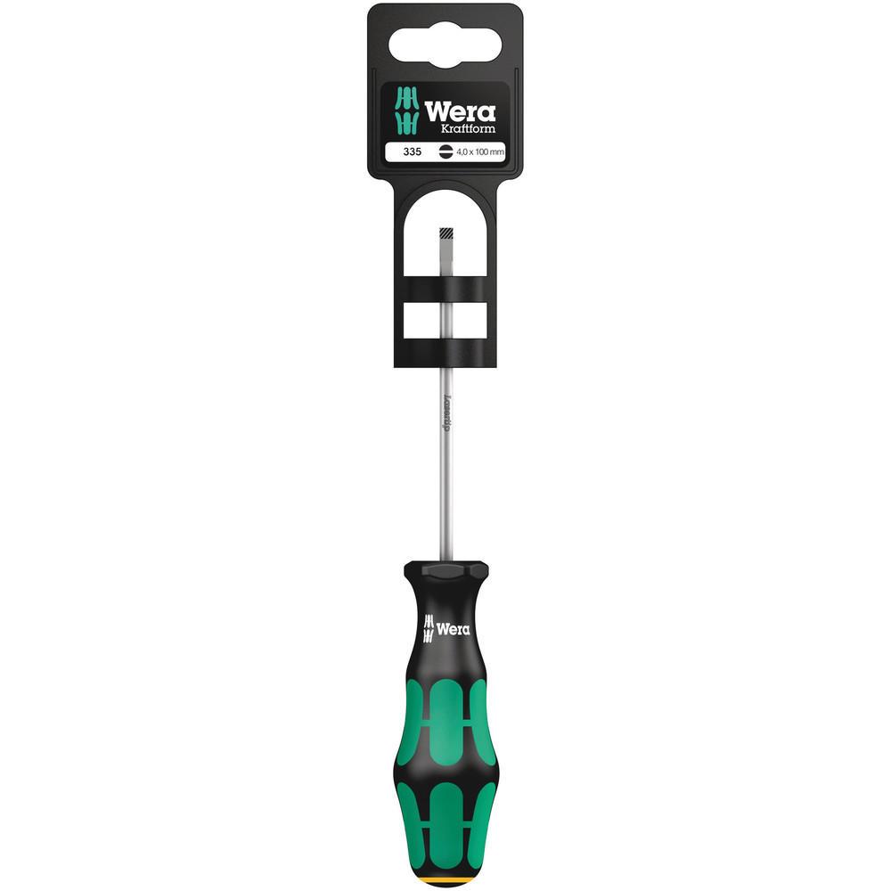 Wera 335 SB Kraftform Plus Slotted Screwdriver 4mm 100mm
